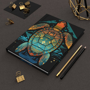 Sea Turtle Hard Cover Diary or Journal (Back to School / Gratitude / Manifesting Journal) - FNKY ROOSTER DESIGNS