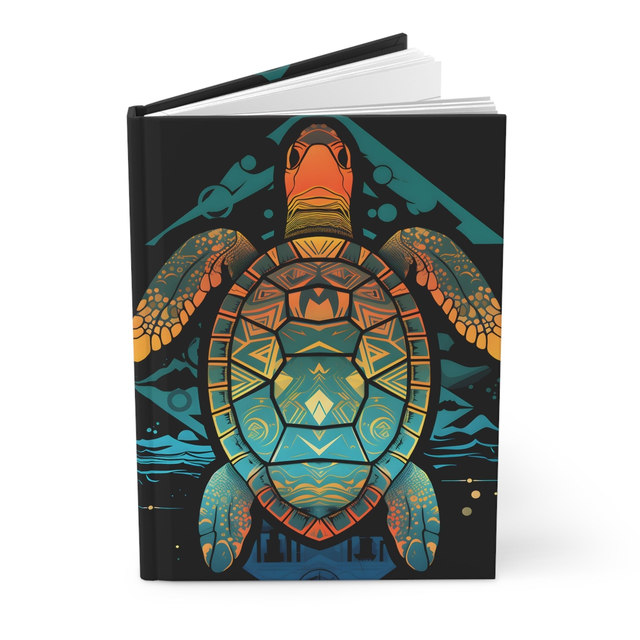 Sea Turtle Hard Cover Diary or Journal (Back to School / Gratitude / Manifesting Journal) - FNKY ROOSTER DESIGNS