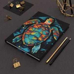 Sea Turtle Hard Cover Diary or Journal (Back to School / Gratitude / Manifesting Journal) - FNKY ROOSTER DESIGNS
