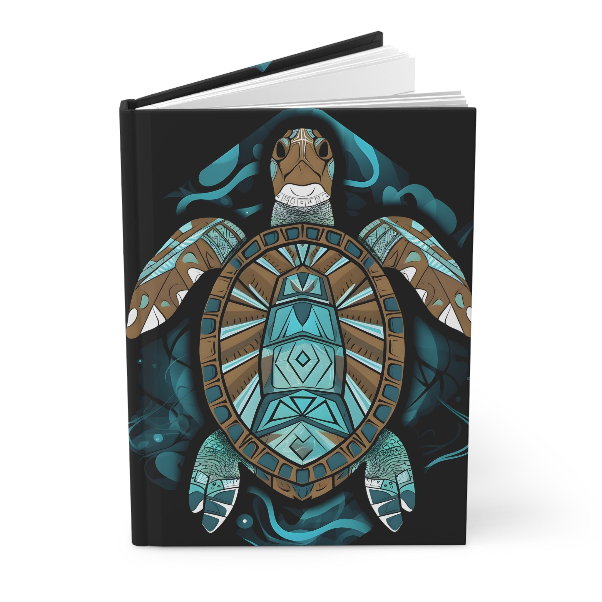 Sea Turtle Hard Cover Diary or Journal (Back to School / Gratitude / Manifesting Journal) - FNKY ROOSTER DESIGNS