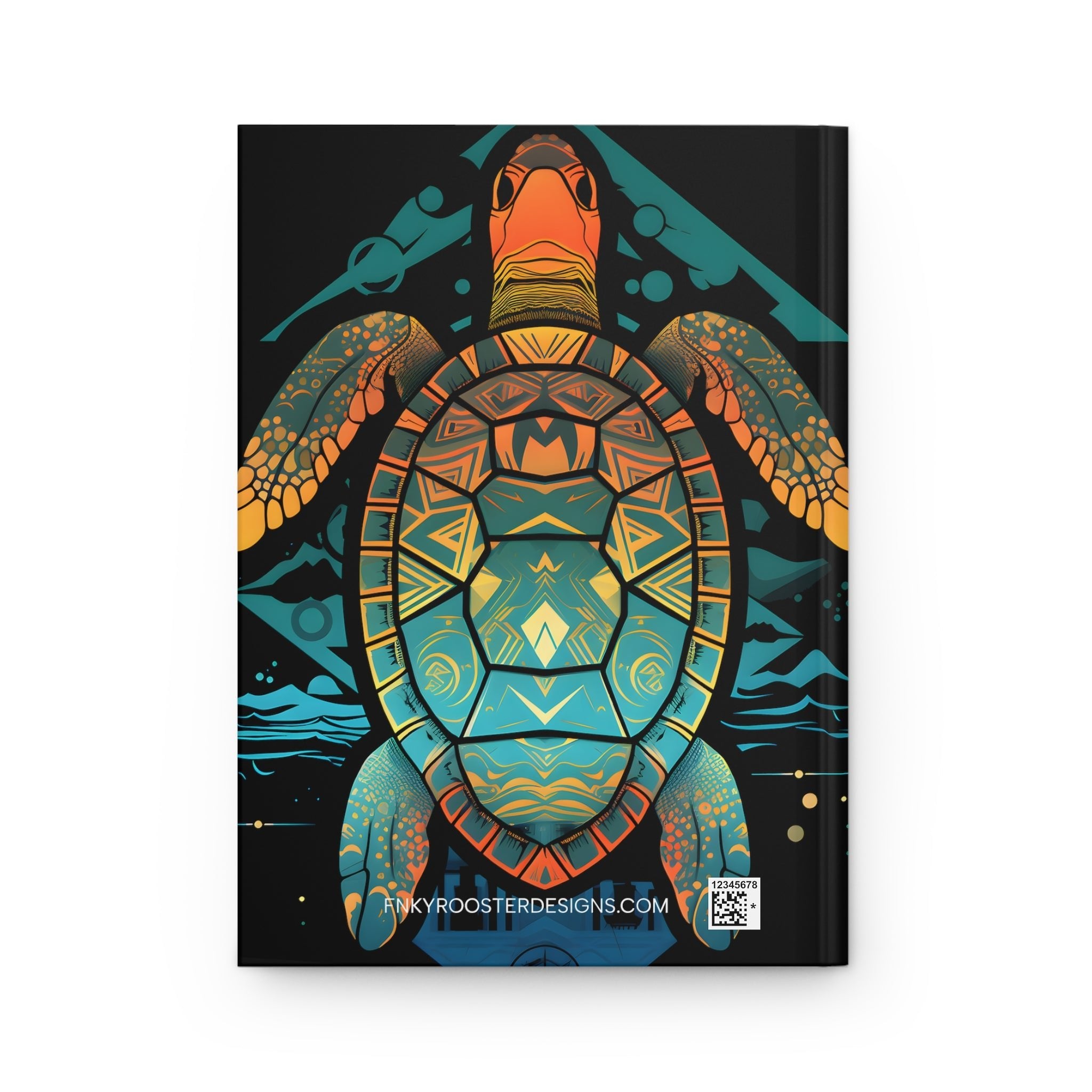 Sea Turtle Hard Cover Diary or Journal (Back to School / Gratitude / Manifesting Journal) - FNKY ROOSTER DESIGNS