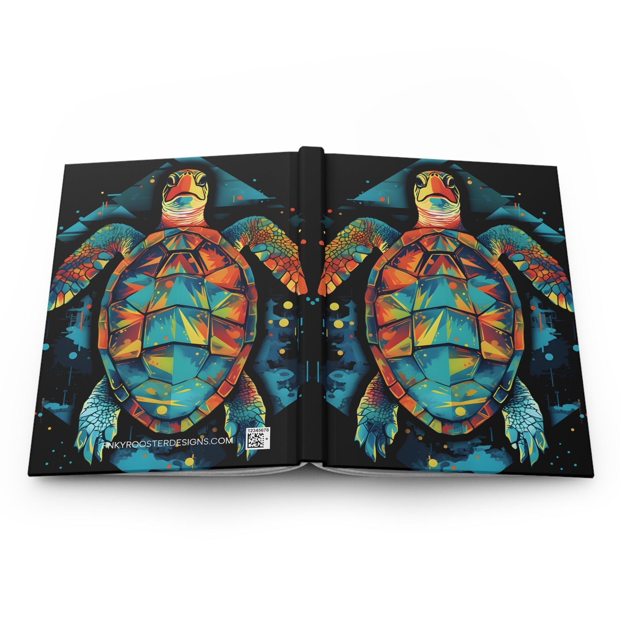Sea Turtle Hard Cover Diary or Journal (Back to School / Gratitude / Manifesting Journal) - FNKY ROOSTER DESIGNS