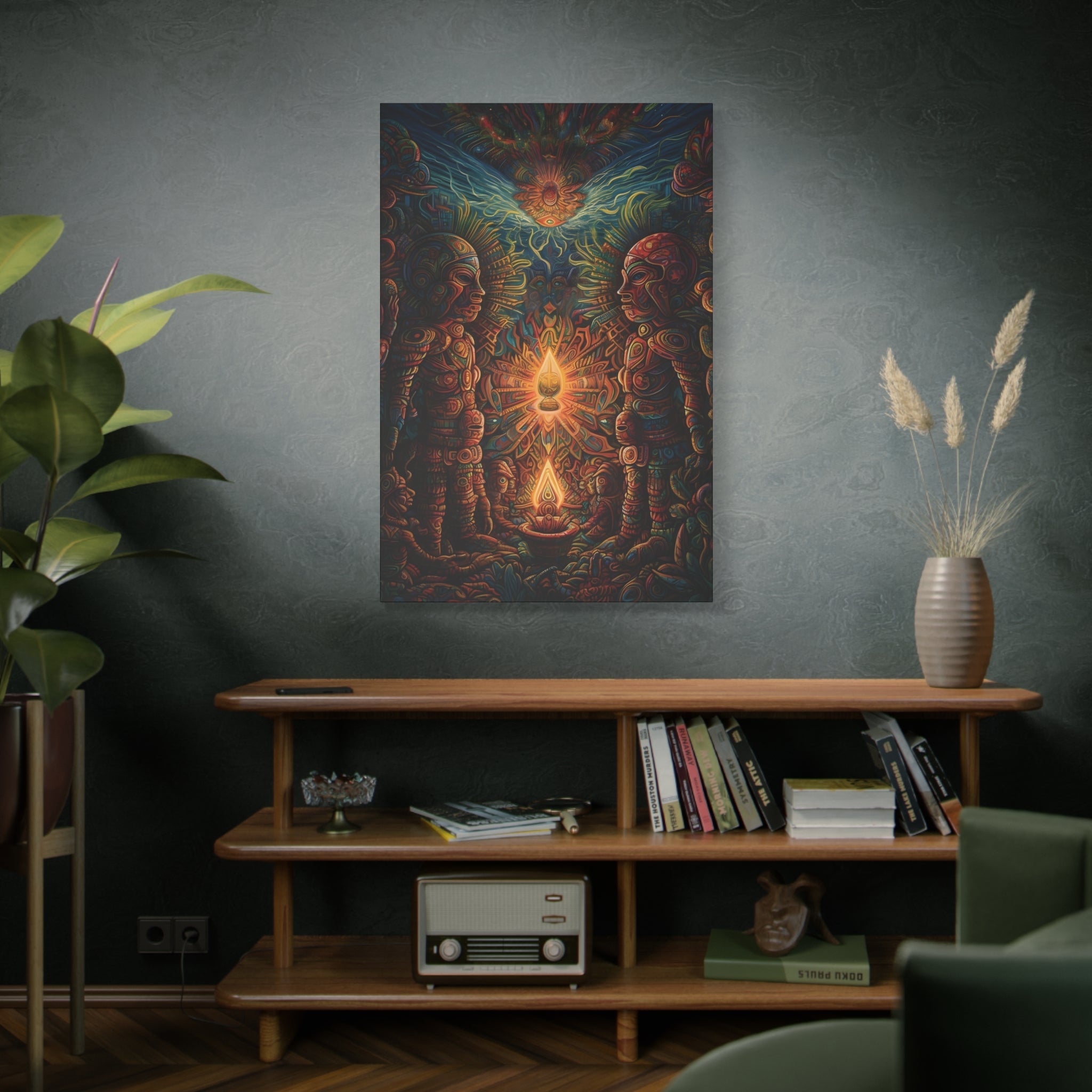 Teachers of the Light 2 Canvas Print - Spiritual Wall Art Canvas Stretched, 1.25'' (Series 2) - FNKY ROOSTER DESIGNS