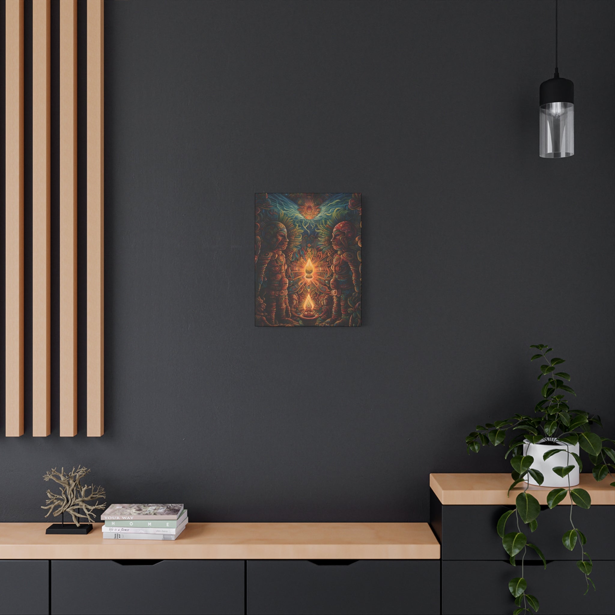 Teachers of the Light 2 Canvas Print - Spiritual Wall Art Canvas Stretched, 1.25'' (Series 2) - FNKY ROOSTER DESIGNS