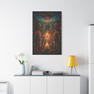 Teachers of the Light 2 Canvas Print - Spiritual Wall Art Canvas Stretched, 1.25'' (Series 2) - FNKY ROOSTER DESIGNS