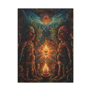 Teachers of the Light 2 Canvas Print - Spiritual Wall Art Canvas Stretched, 1.25'' (Series 2) - FNKY ROOSTER DESIGNS