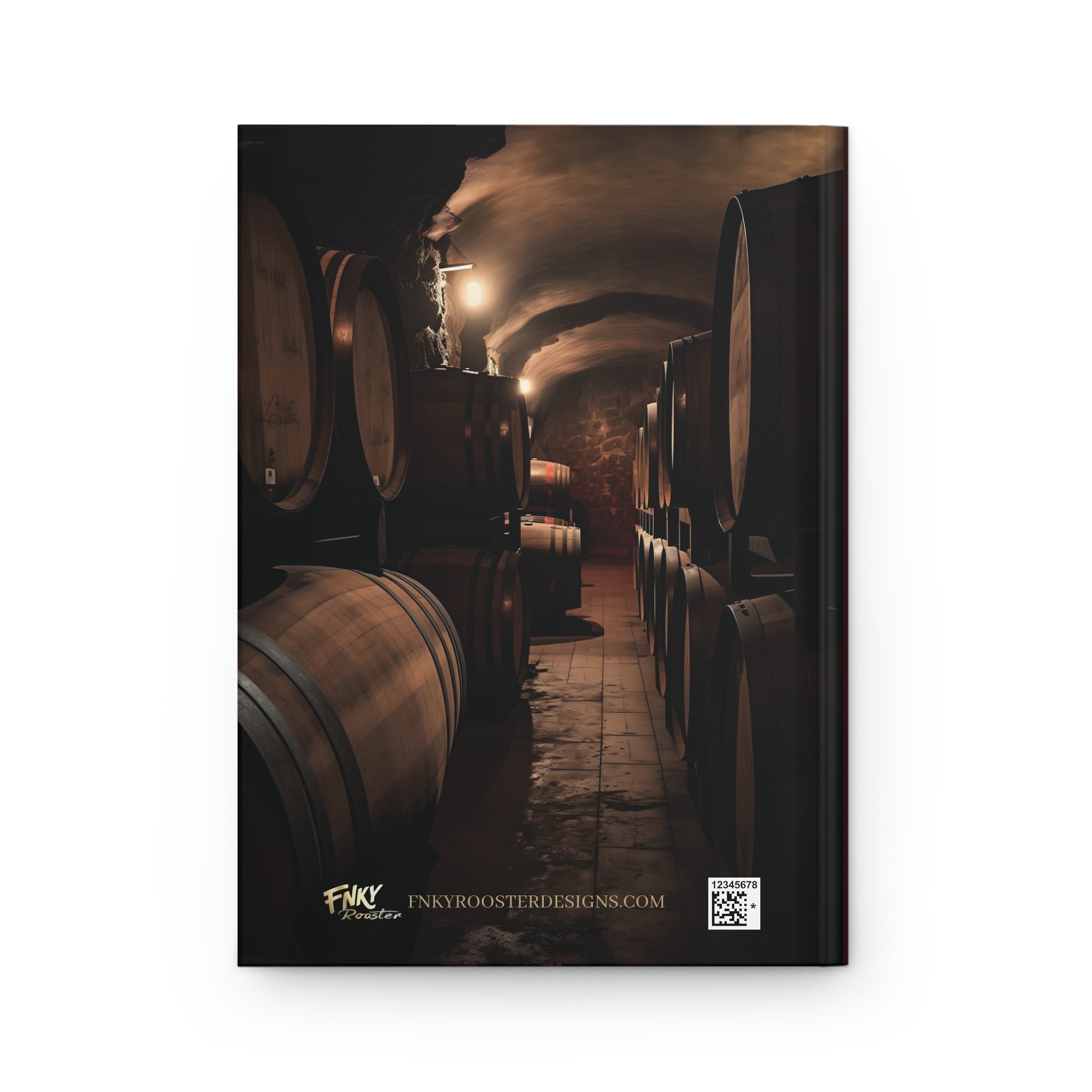 Wine Journal - Wine is Bottled Poetry - FNKY ROOSTER DESIGNS