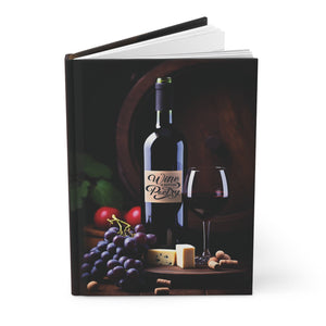 Wine Journal - Wine is Bottled Poetry - FNKY ROOSTER DESIGNS