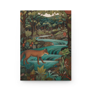 Woodland Fox Hardcover Journal - FNKY ROOSTER DESIGNS