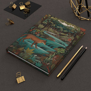 Woodland Fox Hardcover Journal - FNKY ROOSTER DESIGNS